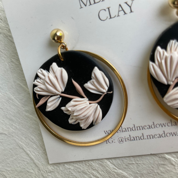 Island Meadow Clay earrings NWT - Picture 2 of 7